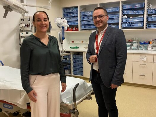 241018_Besuch Klinik St.Vith_(c) Kabinett Klinkenberg